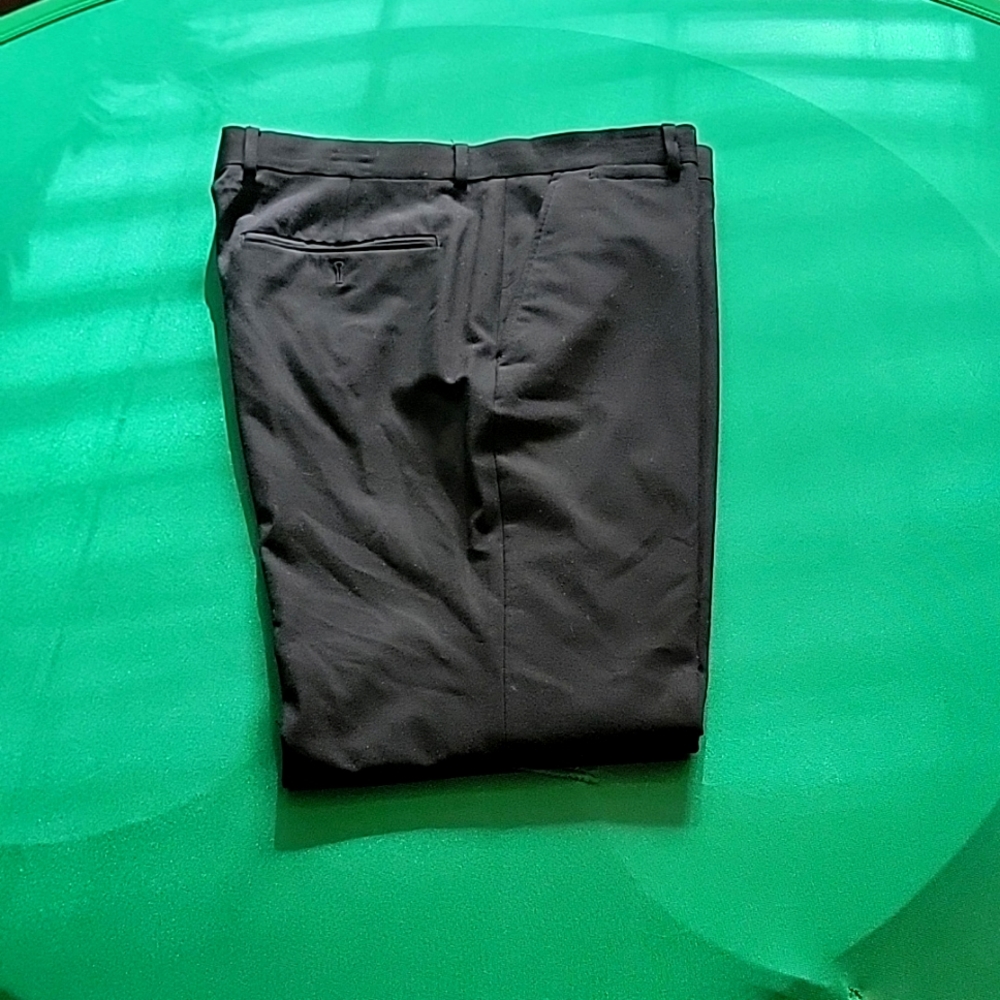Black slim pants
